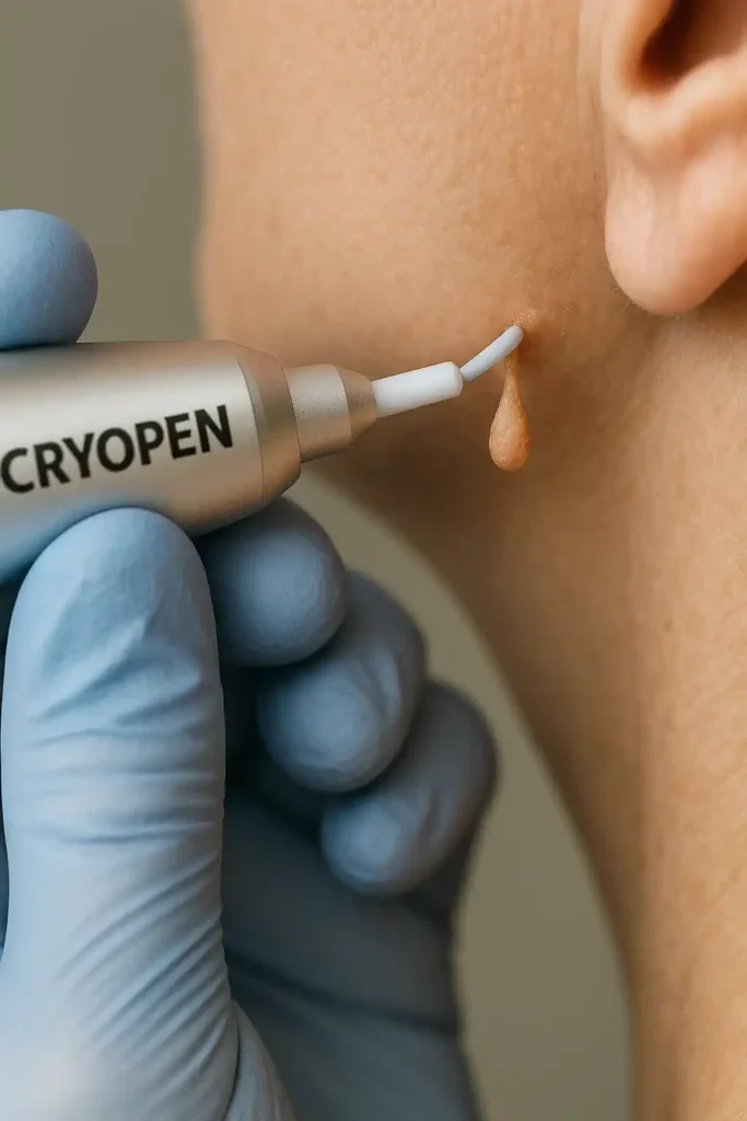 Cryopen for skin tags removal Leytonstone speak to our team today!