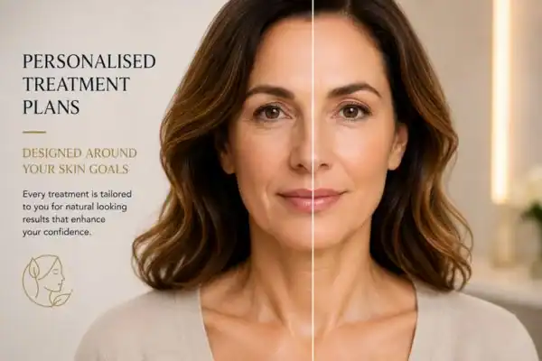 Before and after results of Collagen Lift Therapy Leytonstone